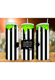 Beetlejuice 20oz Tumbler Sublimation Print