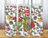 Christmas 20oz Tumbler Sublimation Print