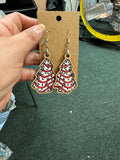 Christmas Tree Cake earrings
