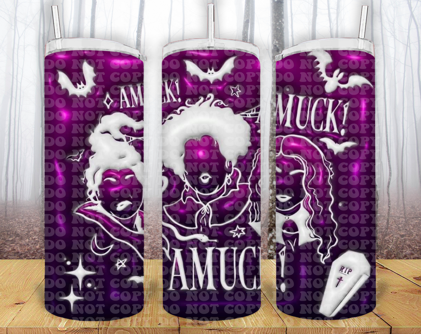 3D 20oz Tumbler Sublimation Print