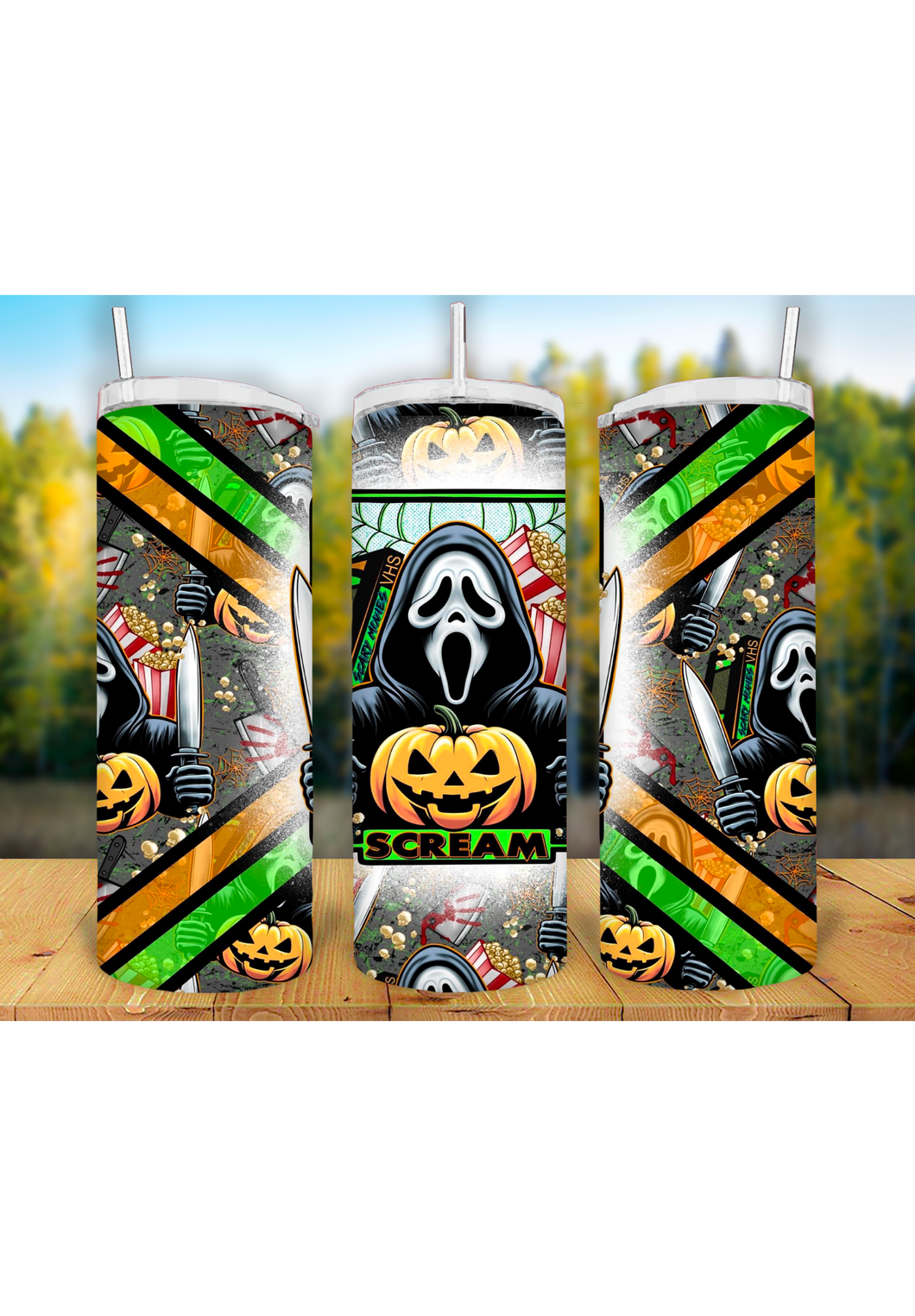 Halloween 20oz Tumbler Sublimation Print