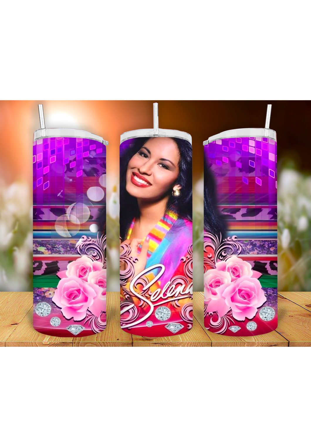 Selena  20oz sublimation print