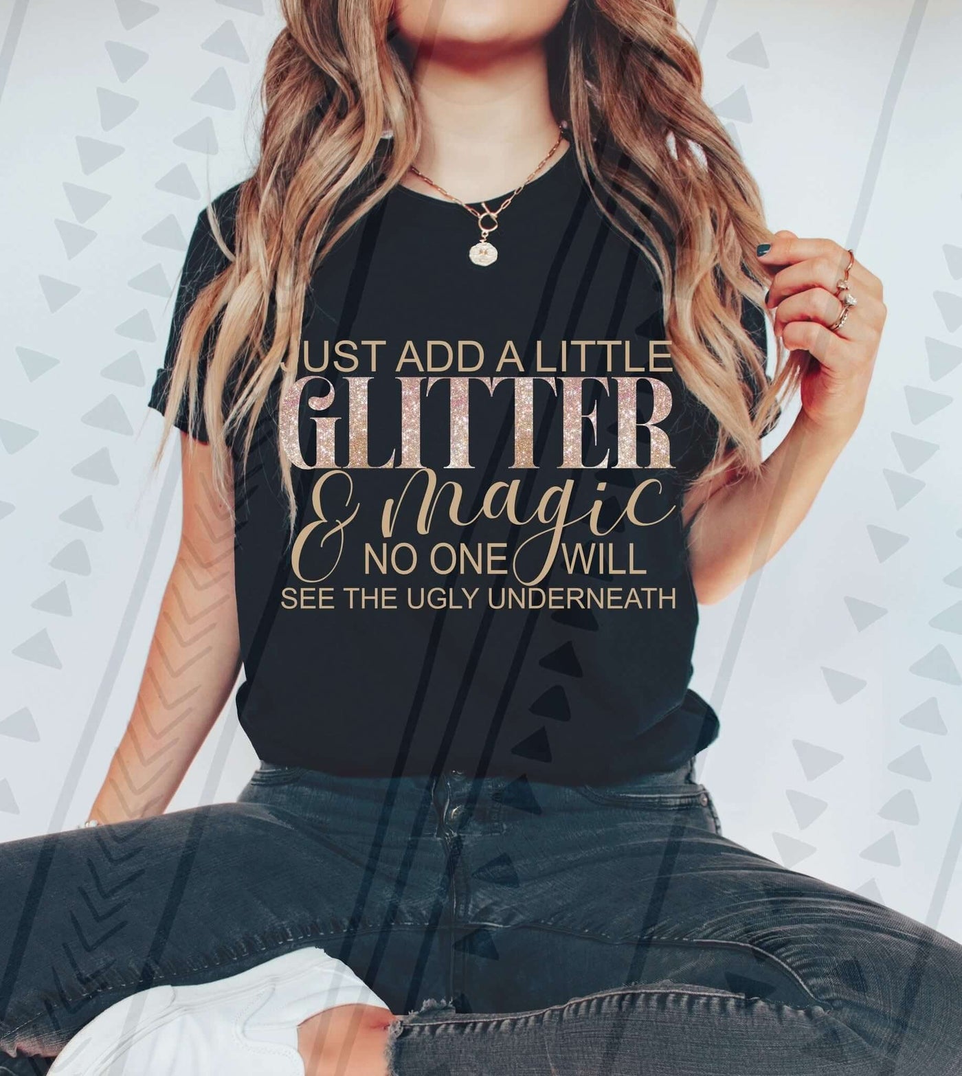 Small Town Drama Babe DTF Transfer – Girl Bestie Aesthetic | TV-Inspired Design