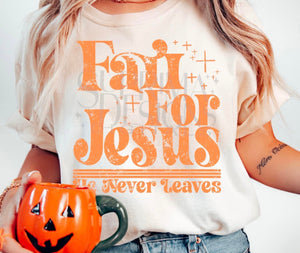 Fall for Jesus DTF