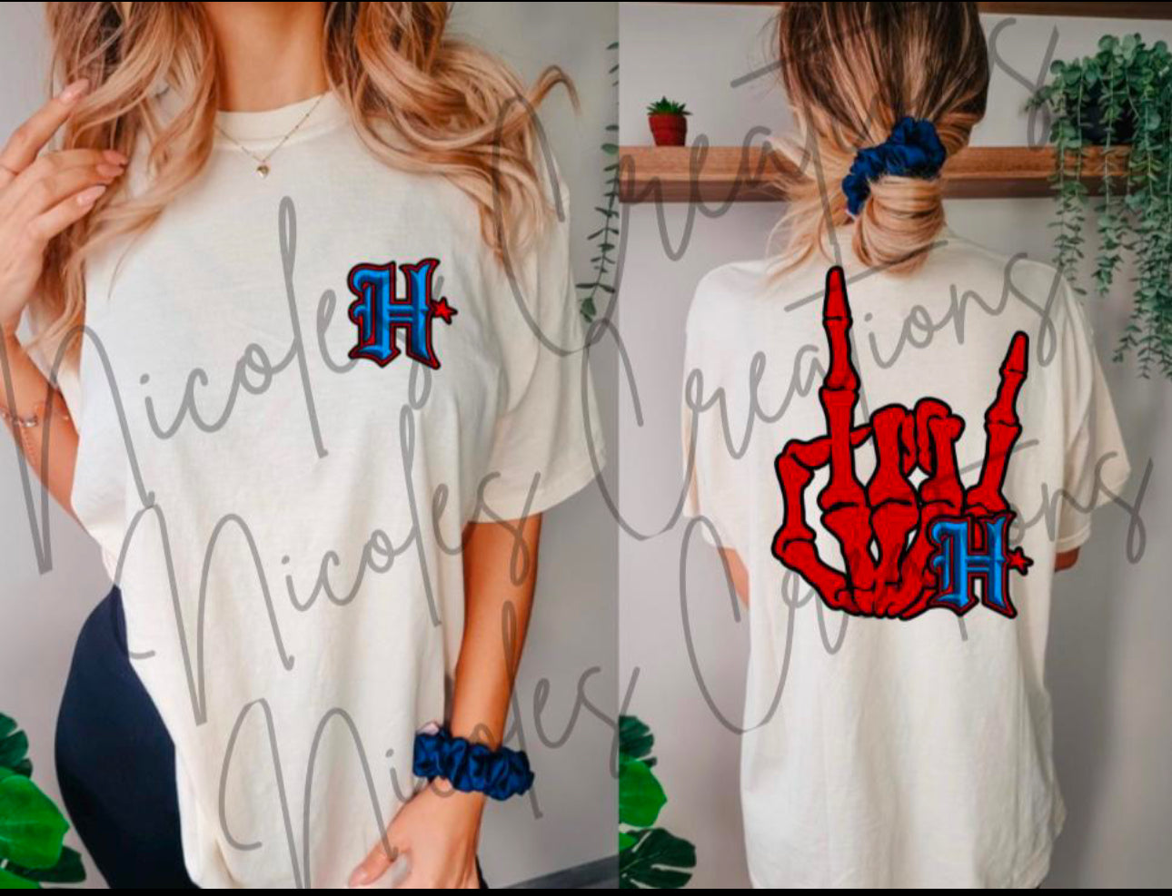 Houston Texans Pocket and Back DTF Ready to Press Transfer – Show Your Texans Pride from Front to Back