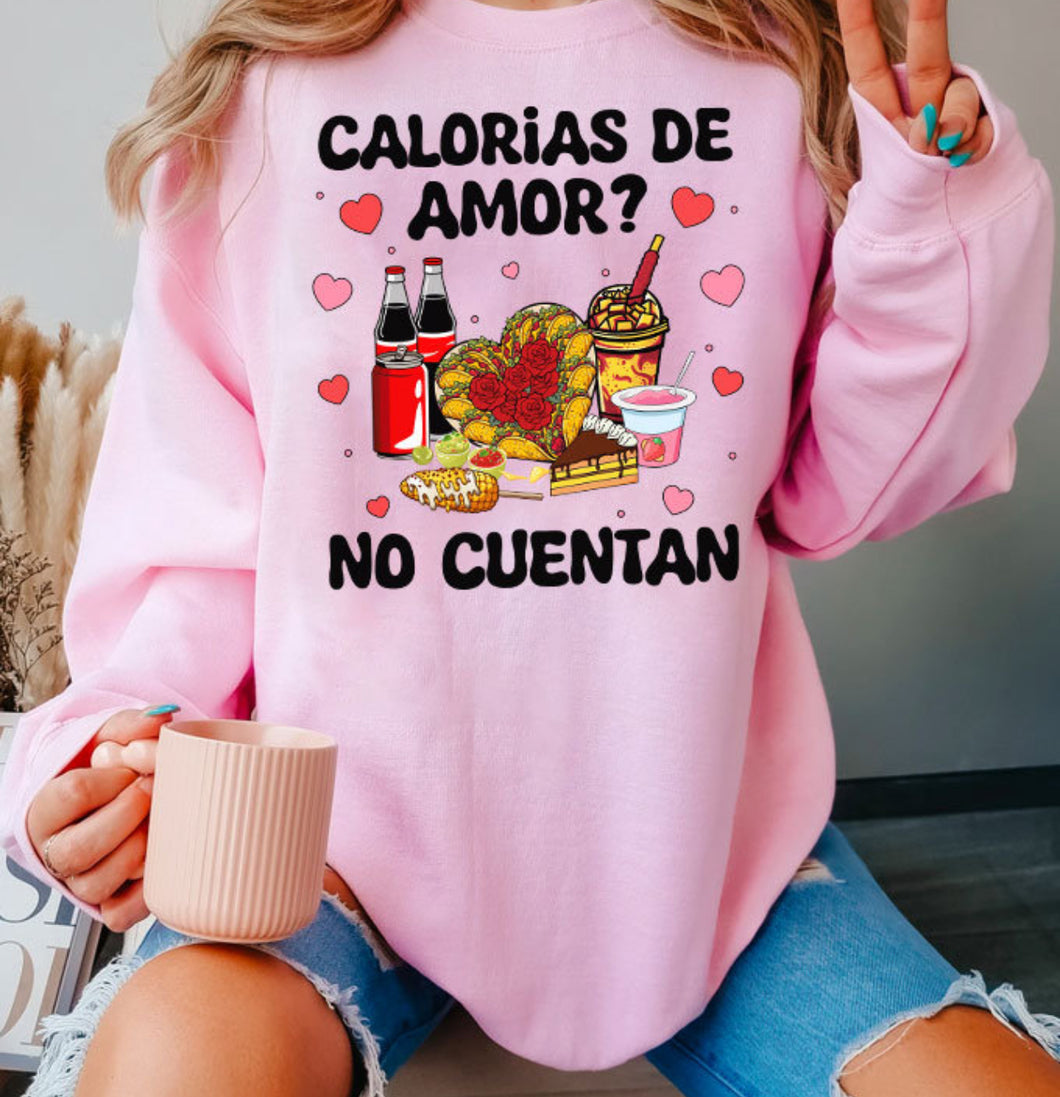 Calorias de amor No Cuentan DTF