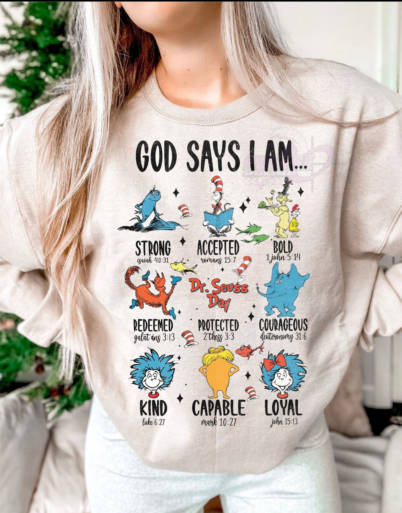 God Says Faith-Inspired DTF Transfer – Ready to Press!