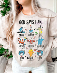 God says Dr Seuss DTF