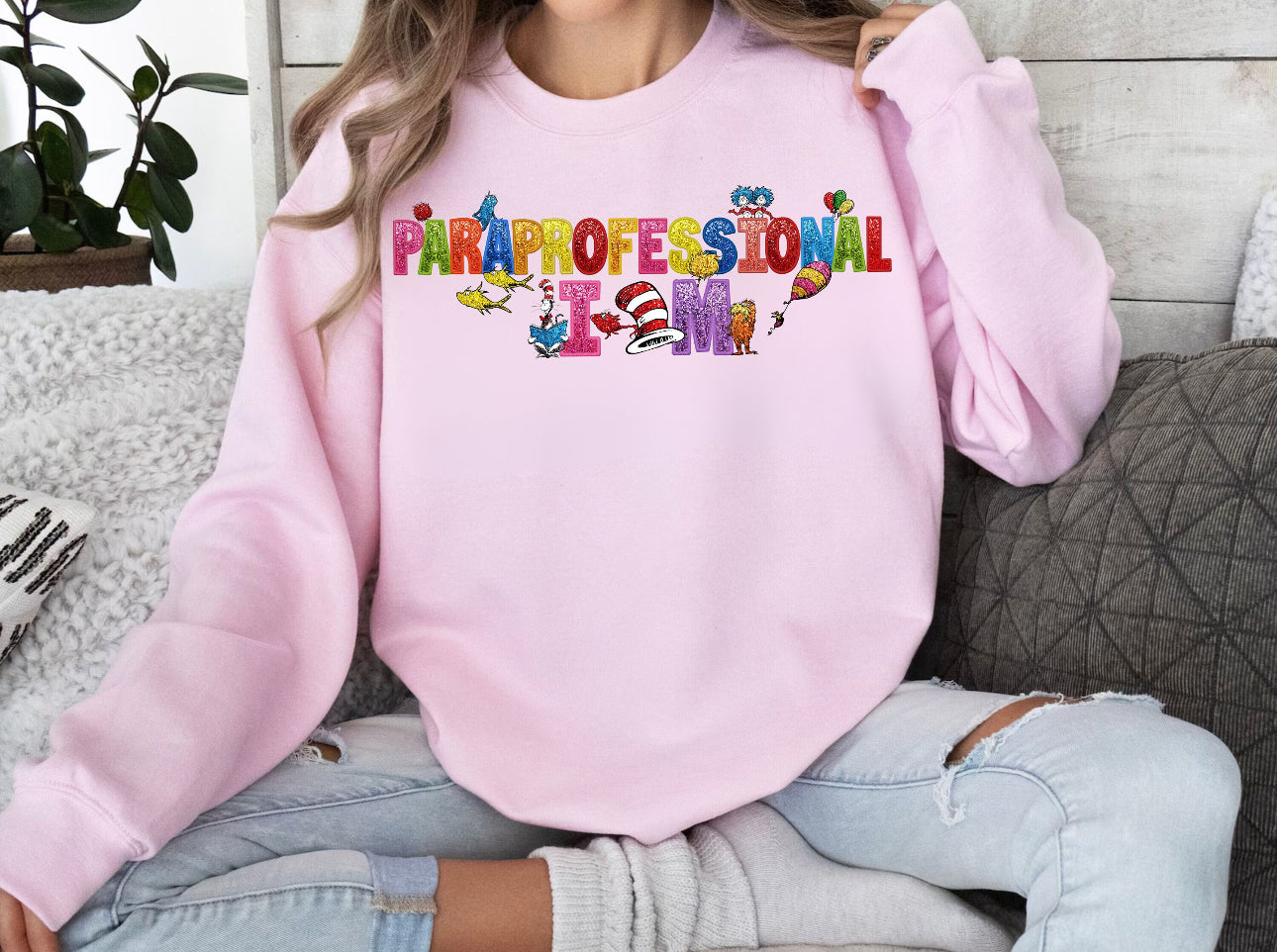 Paraprofessional I Am DTF Transfer – Celebrate Your Role in Education