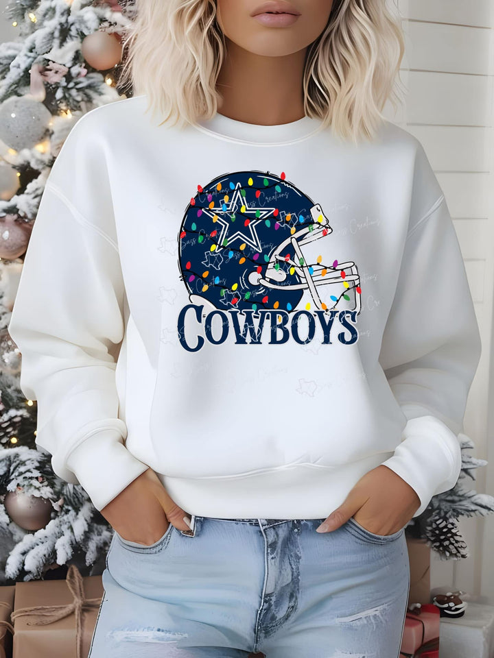 Christmas cowboys  DTF