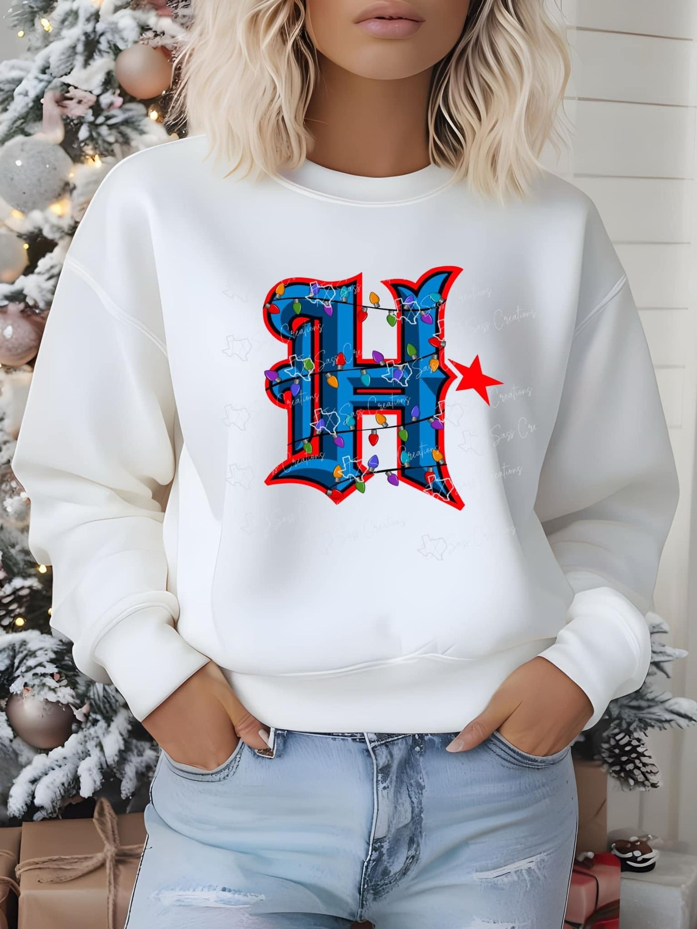 Christmas Texans DTF Ready to Press Transfer – Celebrate the Season with Houston Texans Pride