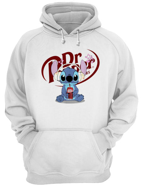 Stitch listen music drink Dr Pepper DTF