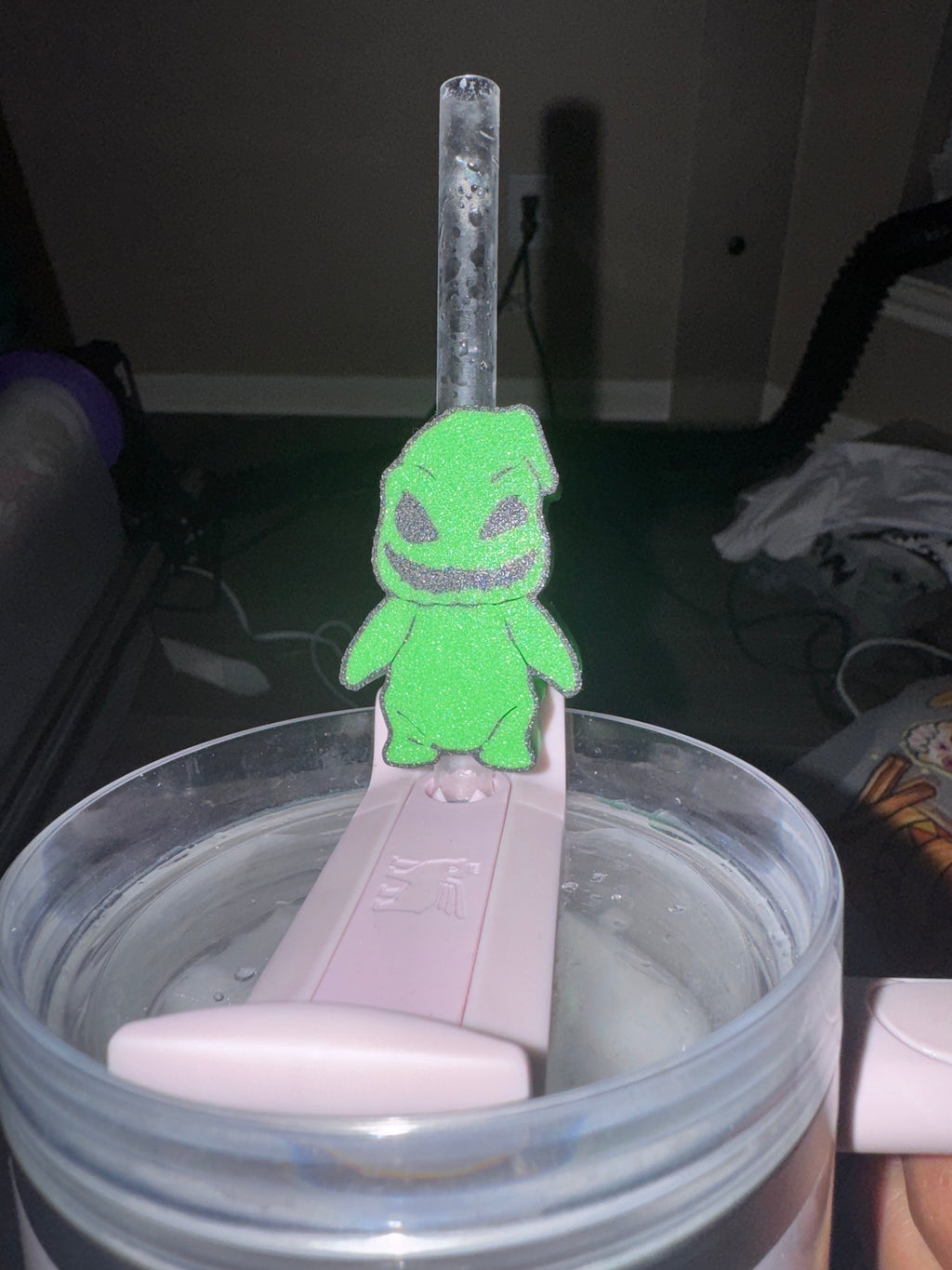 Spooky Straw Topper for Stanley – Halloween Cup Accessory, Fun Drinkware Add-On