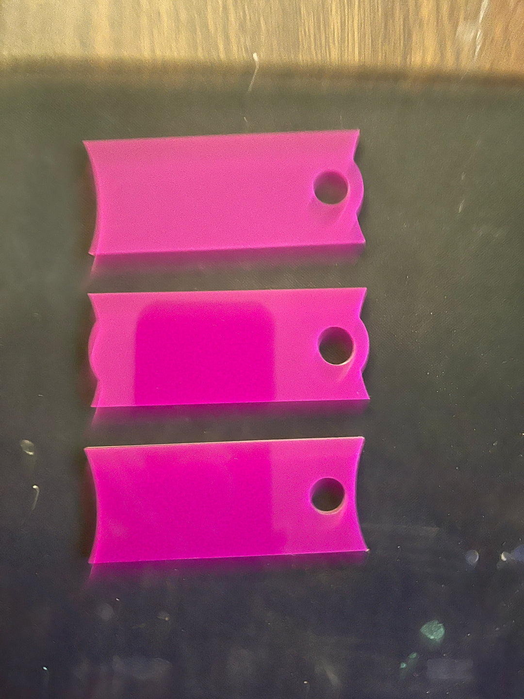 Acrylic Tumbler Tag – Fits Stanley 40oz Tumbler – Customizable Name Plate Blank