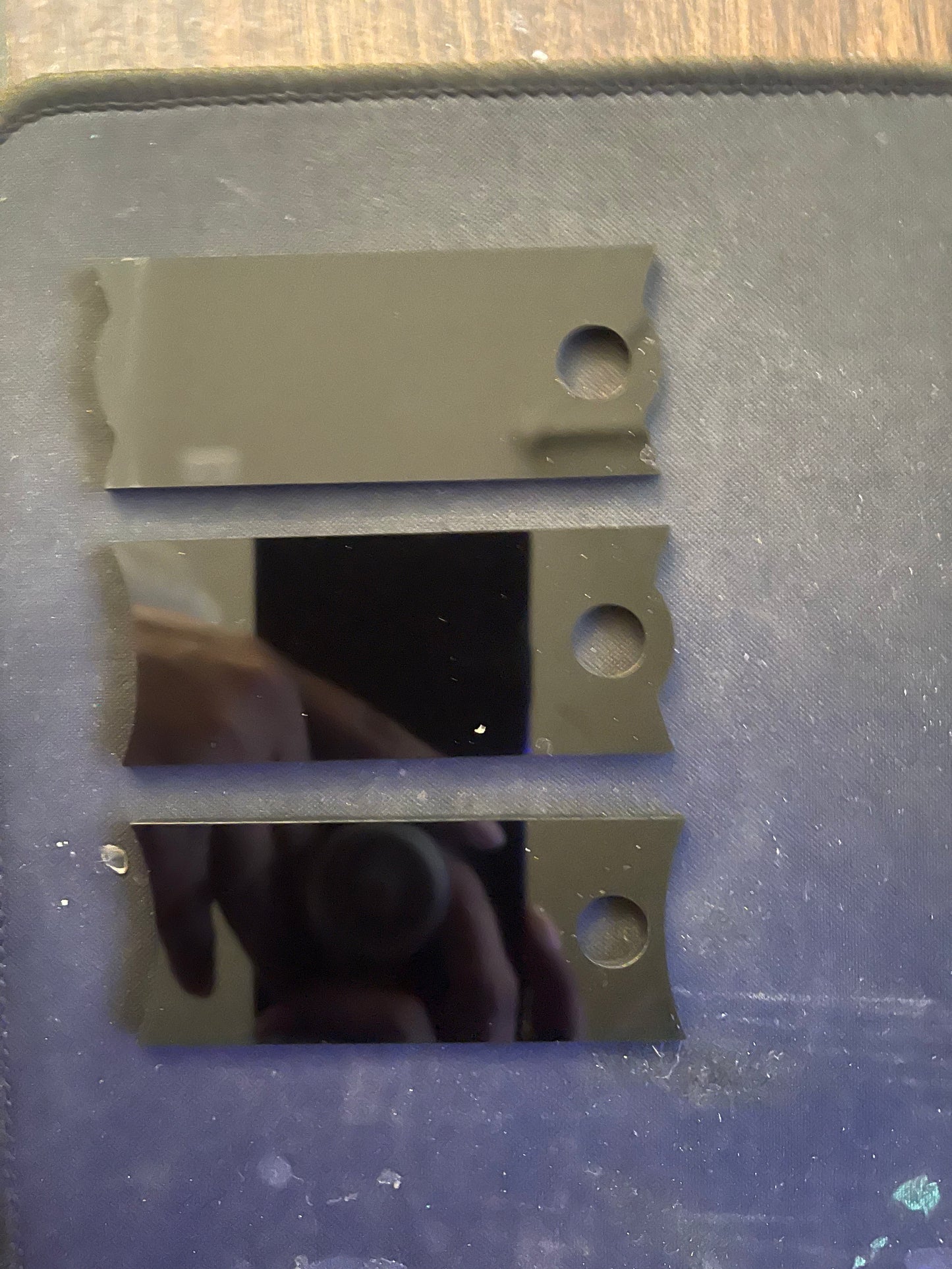 Acrylic Tumbler Tag – Fits Stanley 40oz Tumbler – Customizable Name Plate Blank