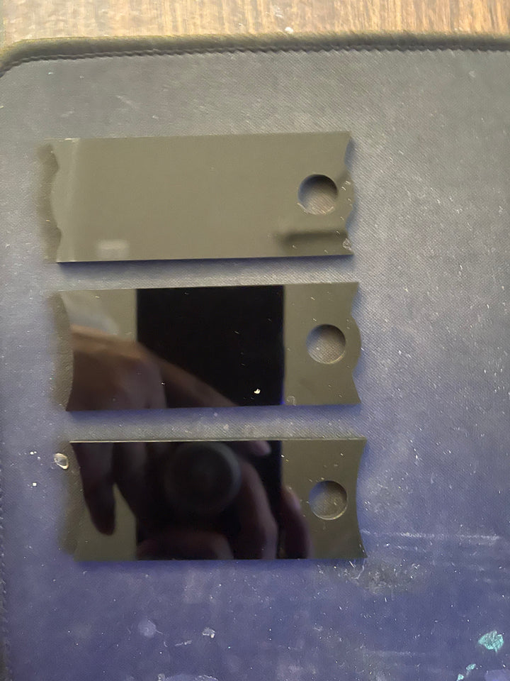 Acrylic Tumbler Tag – Fits Stanley 40oz Tumbler – Customizable Name Plate Blank