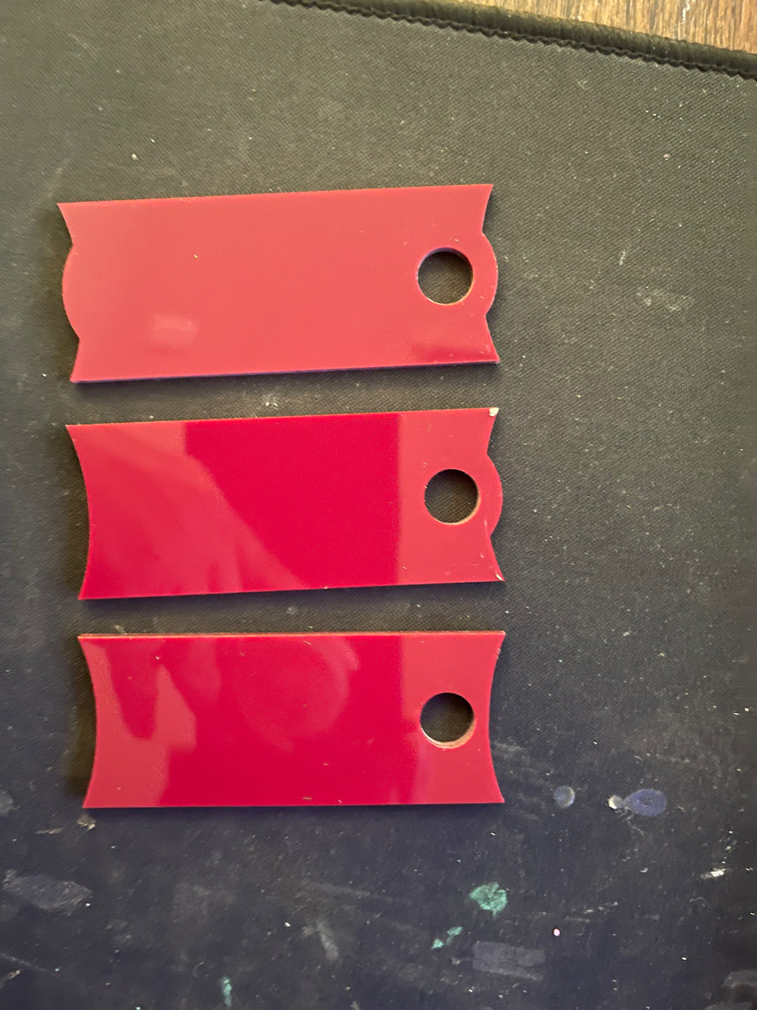 Acrylic Tumbler Tag – Fits Stanley 40oz Tumbler – Customizable Name Plate Blank