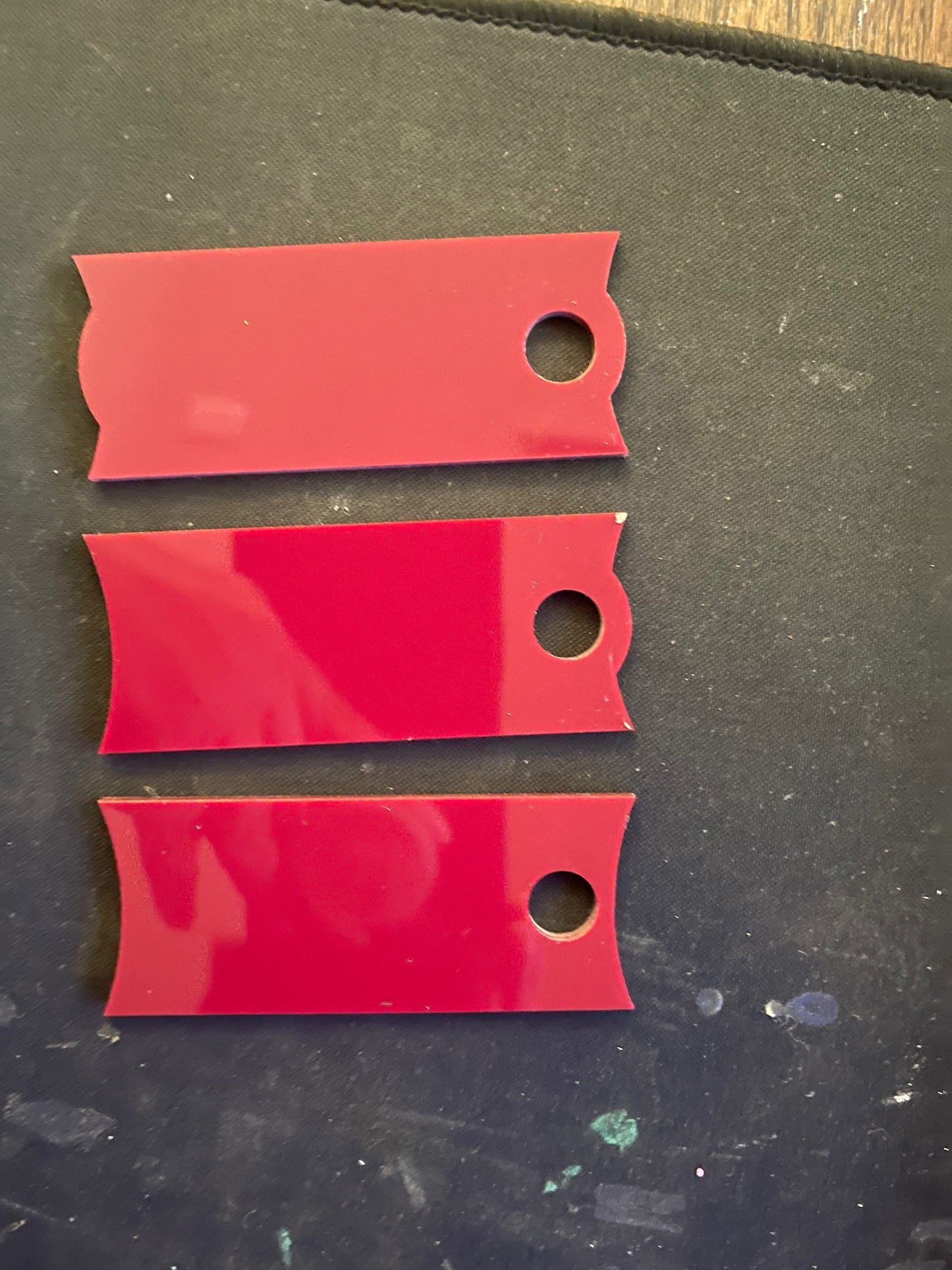 Acrylic Tumbler Tag – Fits Stanley 40oz Tumbler – Customizable Name Plate Blank