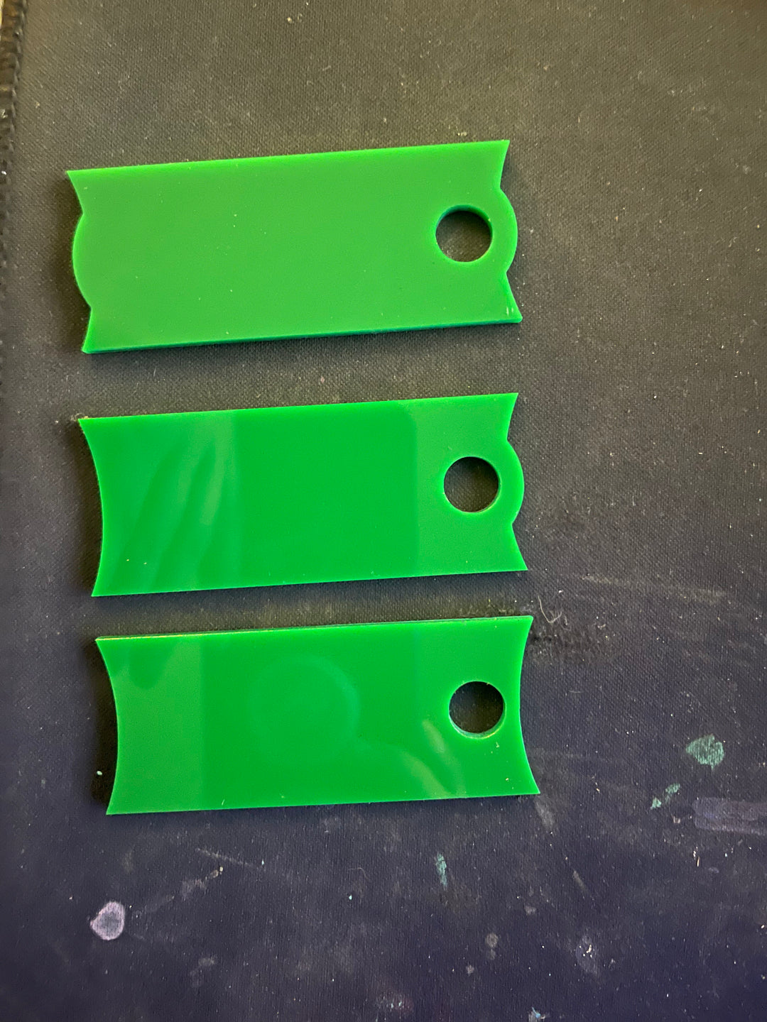 Acrylic Tumbler Tag – Fits Stanley 40oz Tumbler – Customizable Name Plate Blank