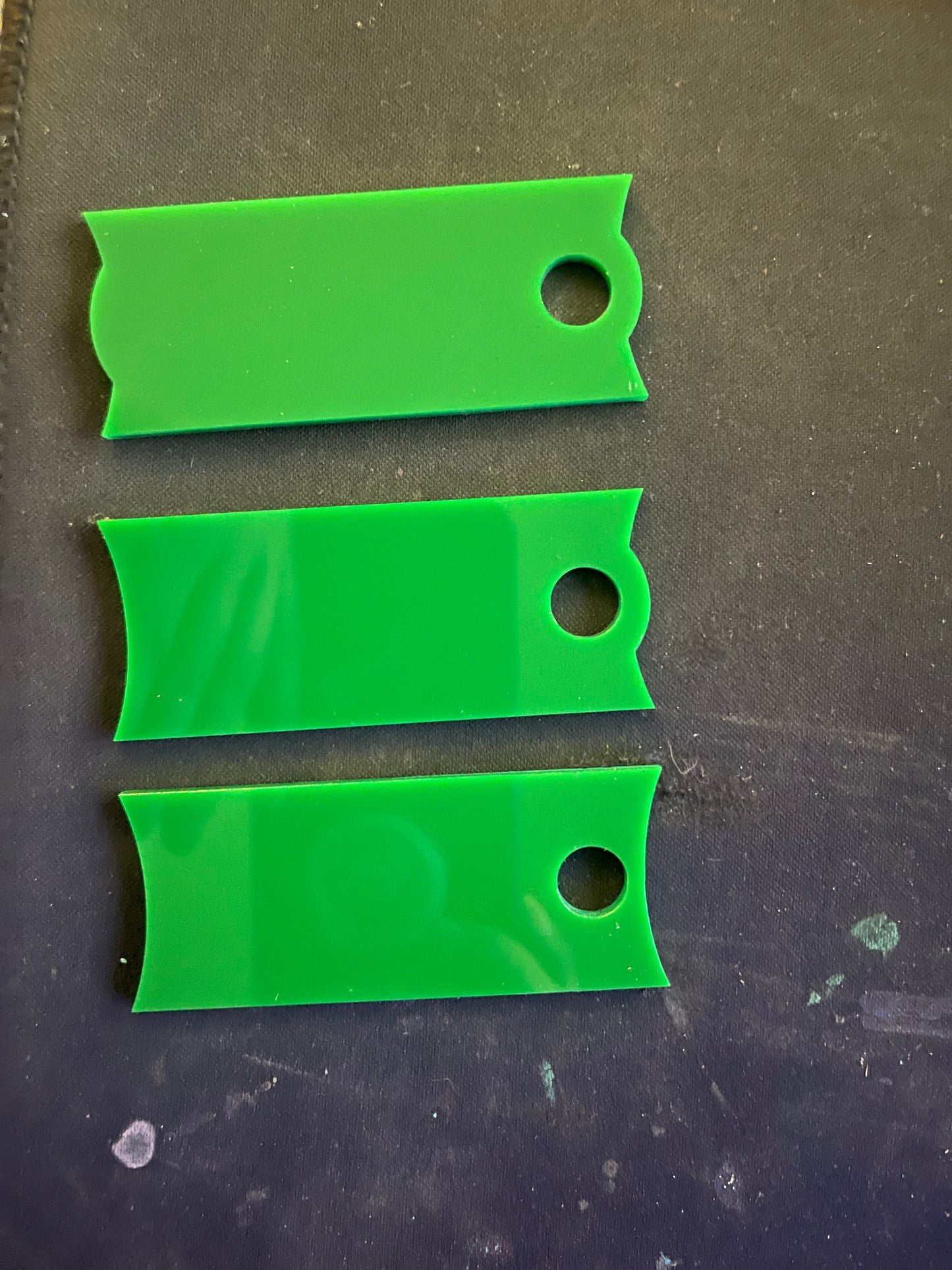 Acrylic Tumbler Tag – Fits Stanley 40oz Tumbler – Customizable Name Plate Blank