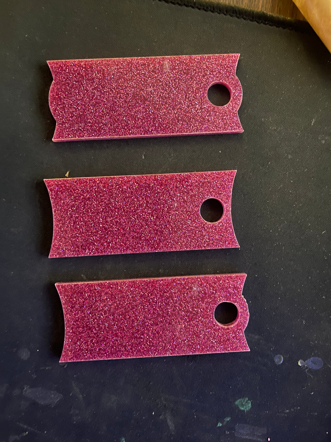 Acrylic Tumbler Tag – Fits Stanley 40oz Tumbler – Customizable Name Plate Blank