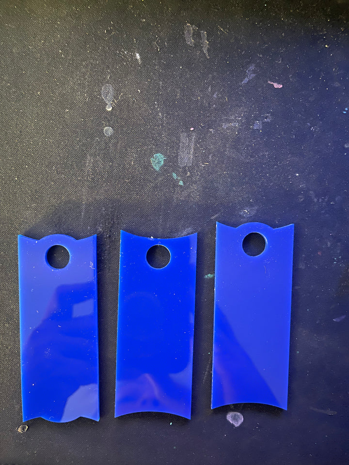 Acrylic Tumbler Tag – Fits Stanley 40oz Tumbler – Customizable Name Plate Blank