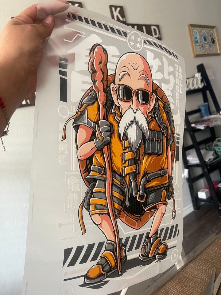 Anime-Inspired DTF Transfer – Kawaii, Bold & Ready to Press!