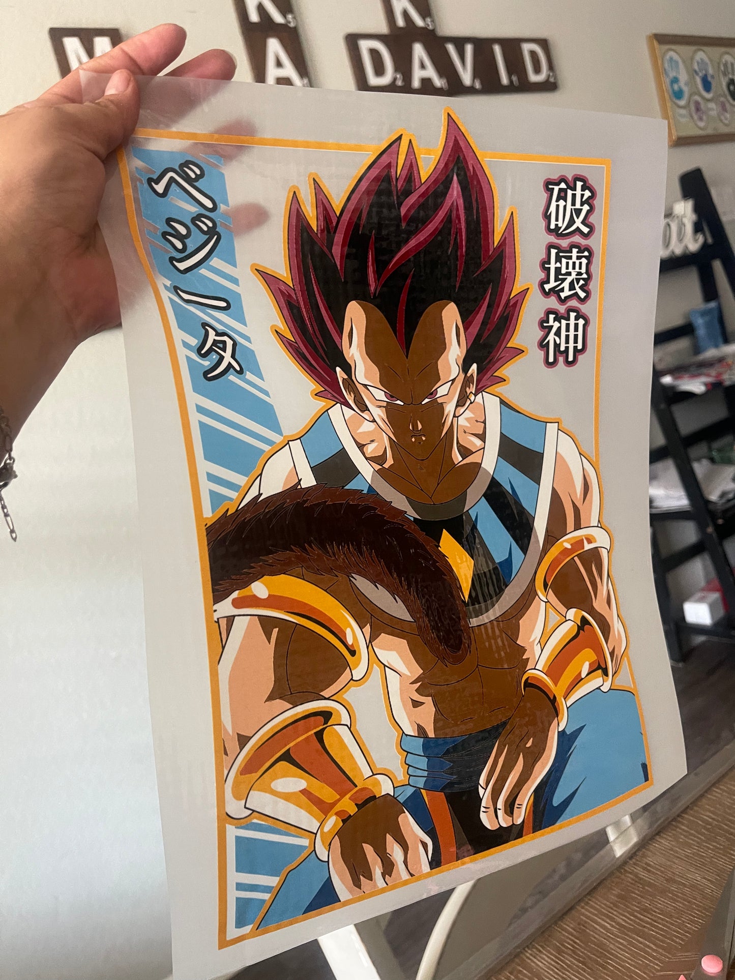 Anime-Inspired DTF Transfer – Kawaii, Bold & Ready to Press!