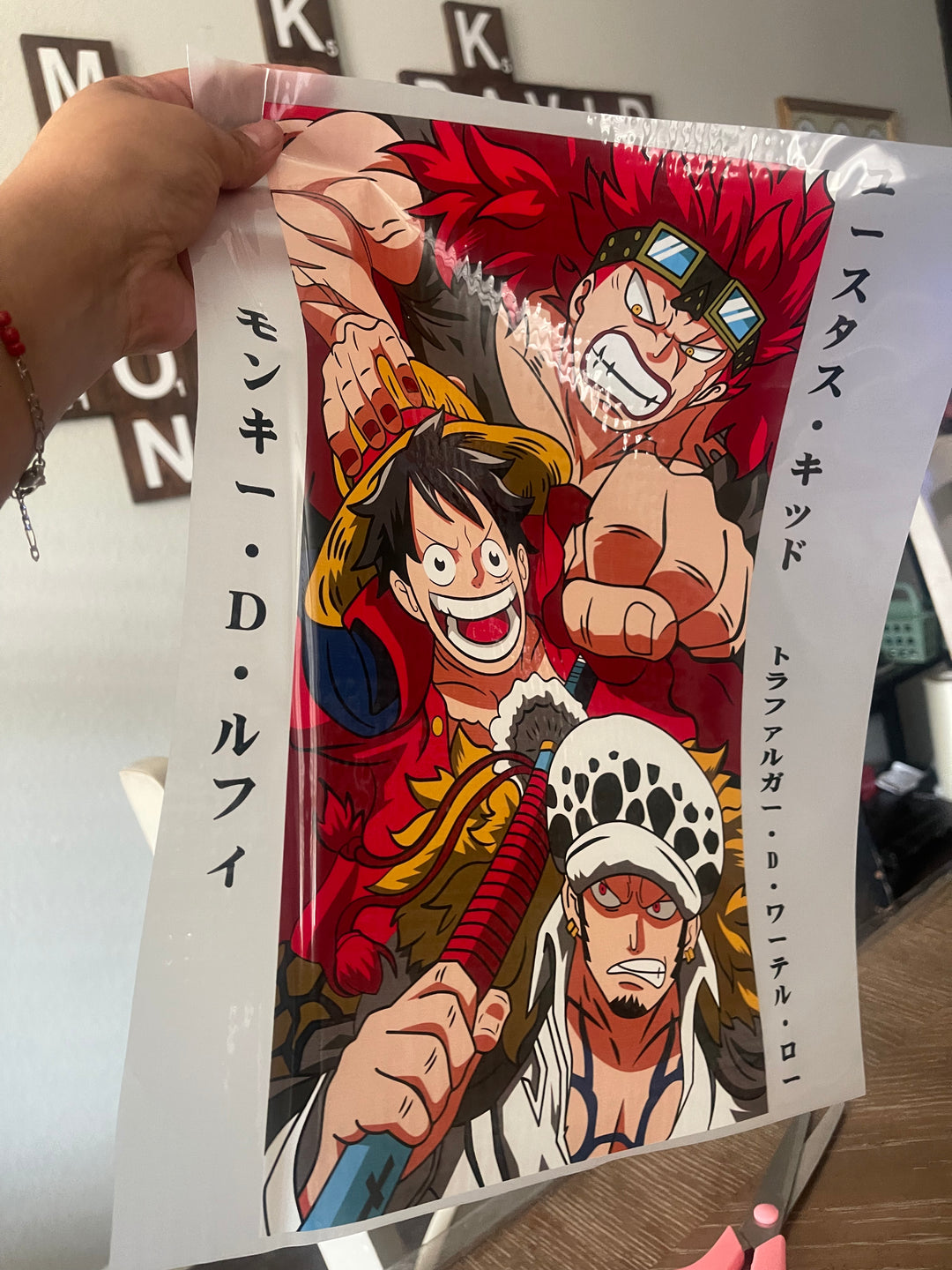 Anime-Inspired DTF Transfer – Kawaii, Bold & Ready to Press!