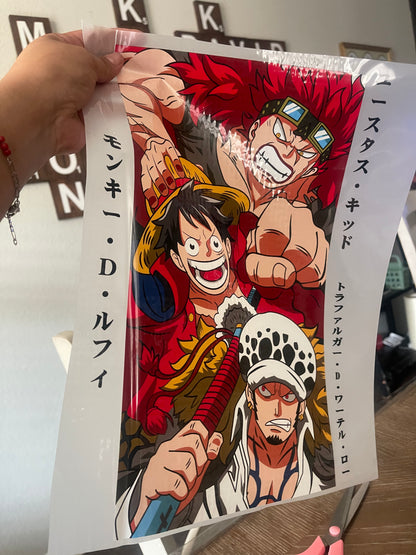 Anime-Inspired DTF Transfer – Kawaii, Bold & Ready to Press!