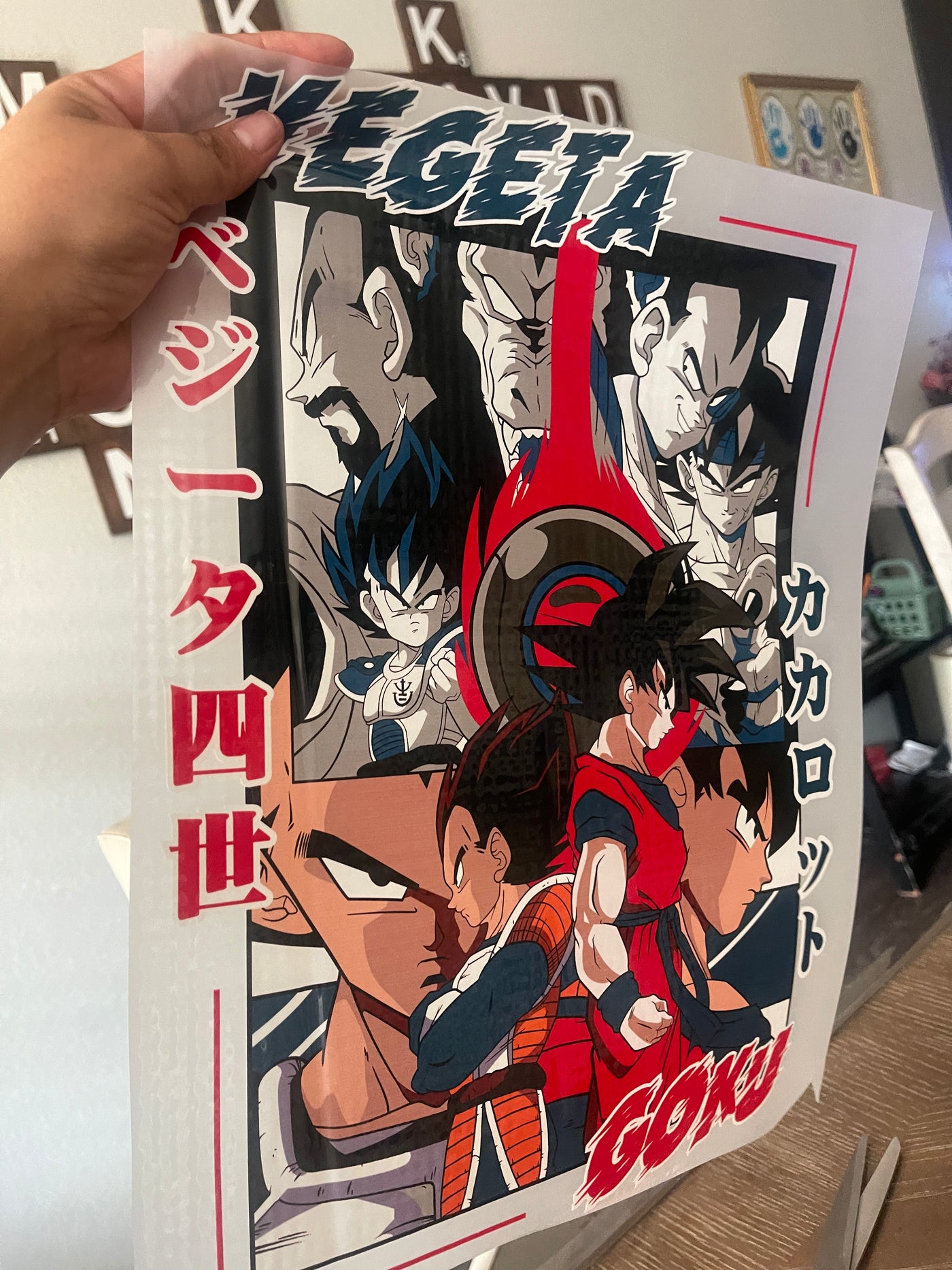 Anime-Inspired DTF Transfer – Kawaii, Bold & Ready to Press!