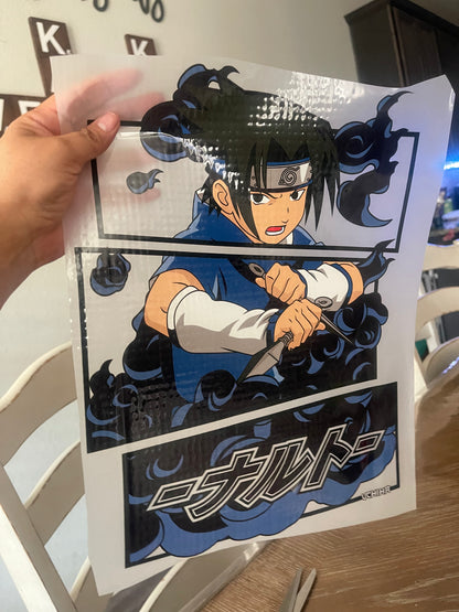 Anime-Inspired DTF Transfer – Kawaii, Bold & Ready to Press!