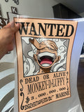 Wanted Monkey D Luffy DTF