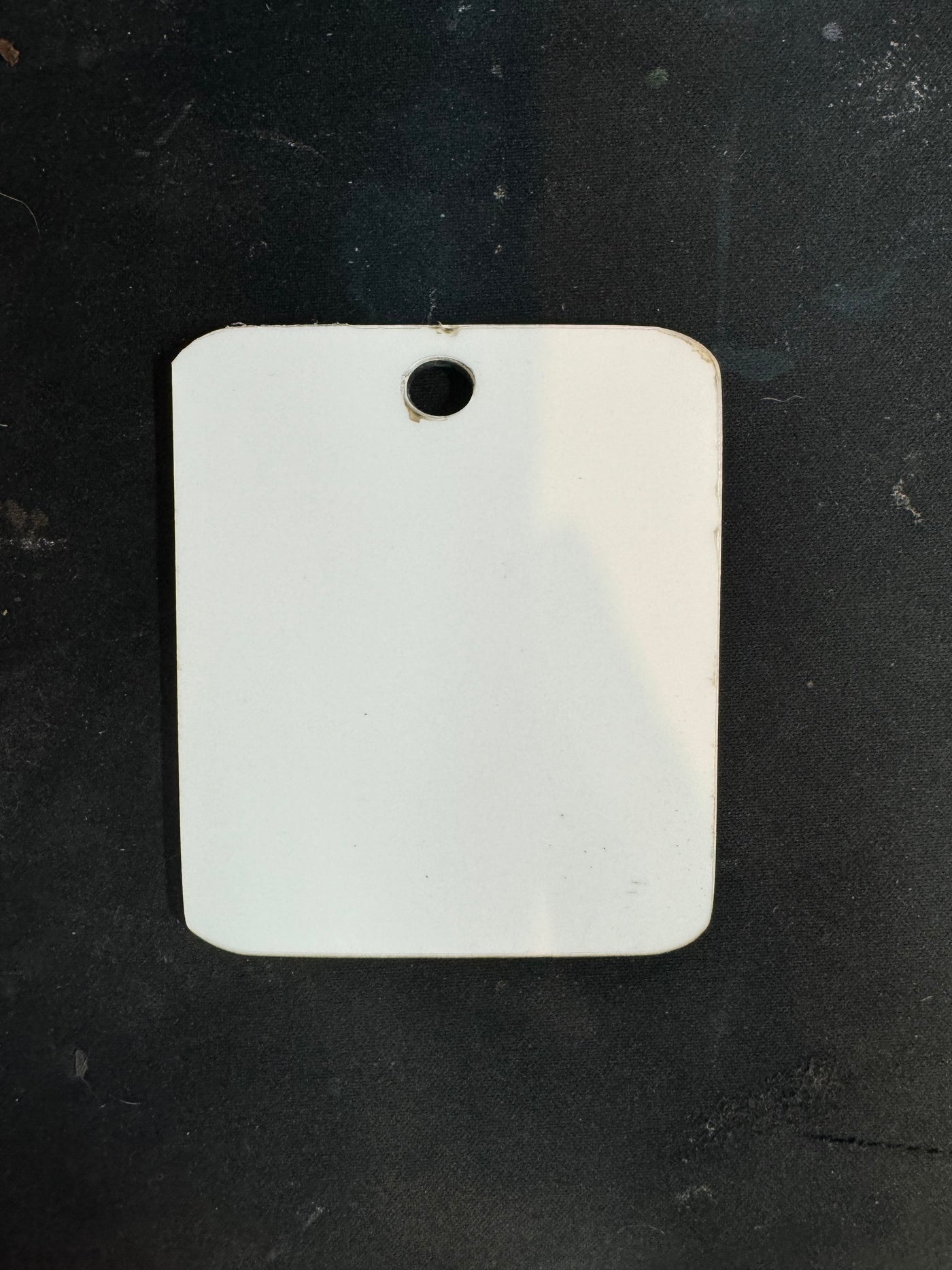 Memorial/Graduation Square Keychain Single Side Blank – Customizable Keepsake for Special