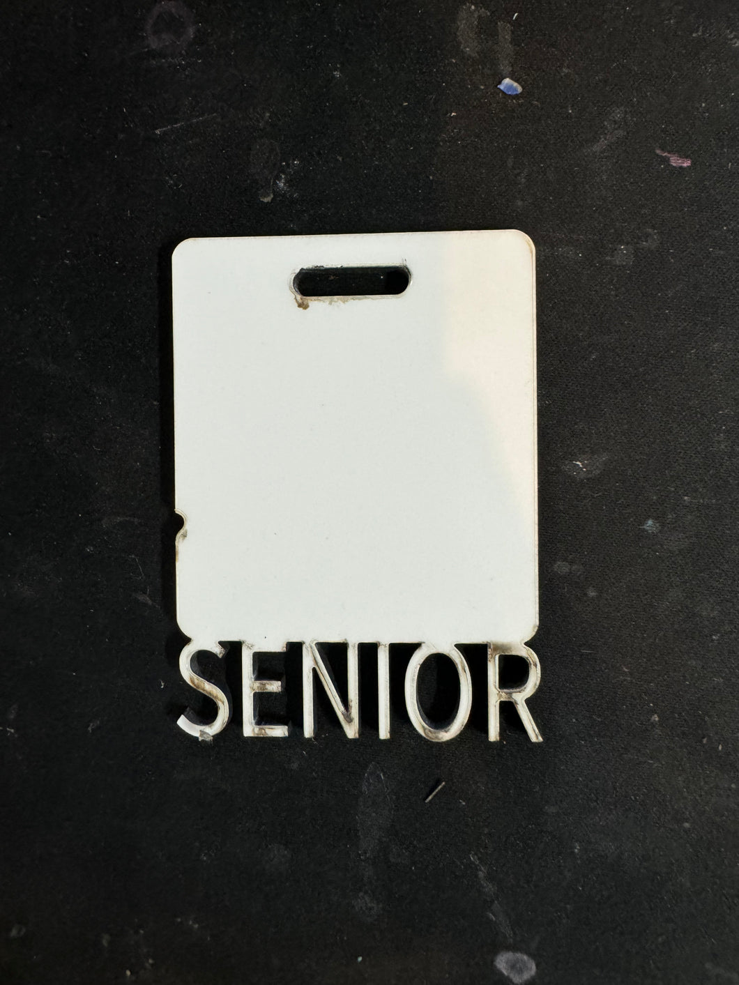Senior Graduation Square Keychain Single Side blank