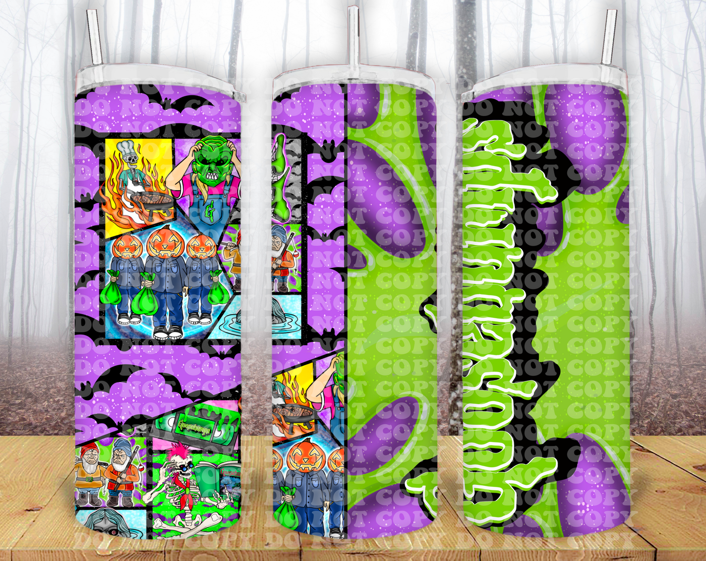Goosebumps 20oz Tumbler Sublimation Print