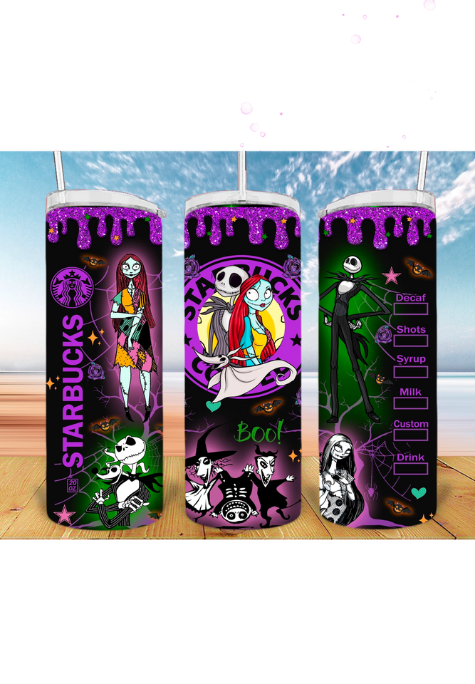 Halloween 20oz Tumbler Sublimation Print