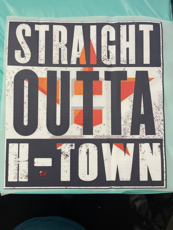Straight outta H-Town ‘Stros DTF