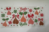 Festive Jingle Balls UV DTF Wrap 16oz