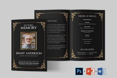 Funeral Programs & Obituary Printing Services – Fast, Elegant, and Affordable Memorial Prints