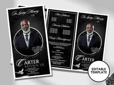 Funeral Programs & Obituary Printing Services – Fast, Elegant, and Affordable Memorial Prints
