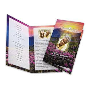 Funeral Programs & Obituary Printing Services – Fast, Elegant, and Affordable Memorial Prints