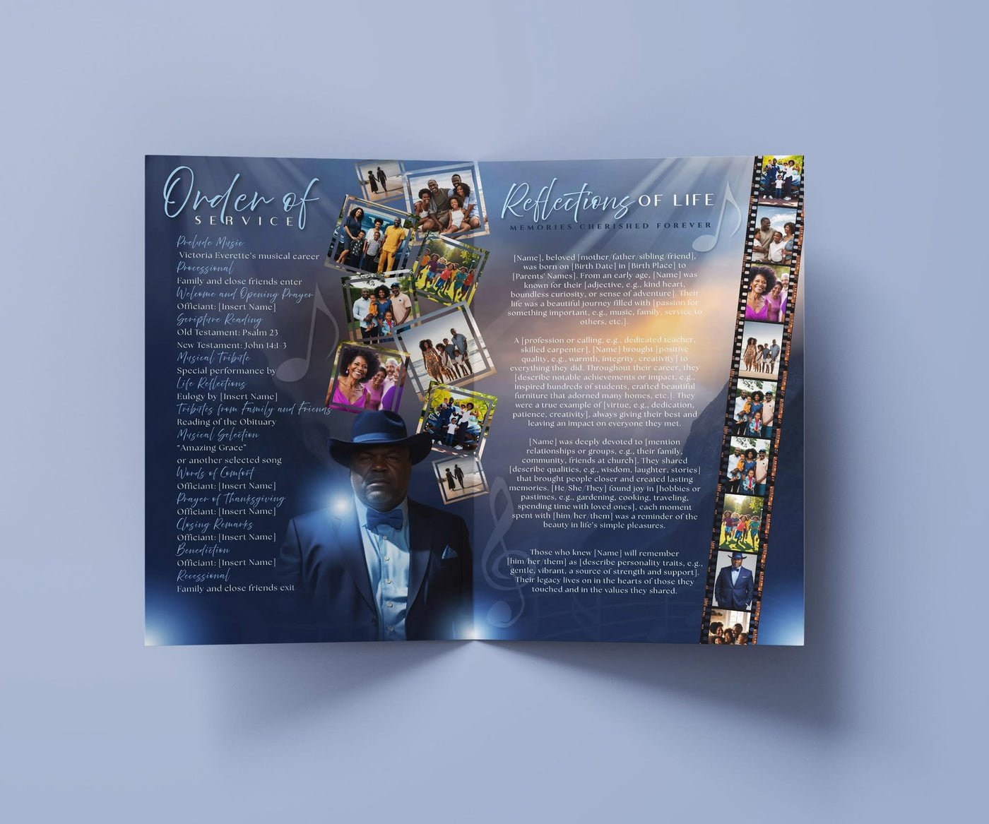 Funeral Programs & Obituary Printing Services – Fast, Elegant, and Affordable Memorial Prints