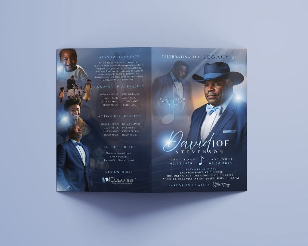 Funeral Programs & Obituary Printing Services – Fast, Elegant, and Affordable Memorial Prints