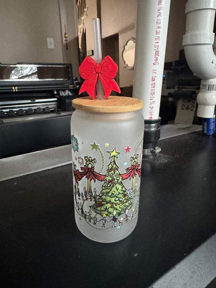 Bow Straw Topper – Cute 3D Accessory for Any Cup, Fits Stanley & More!