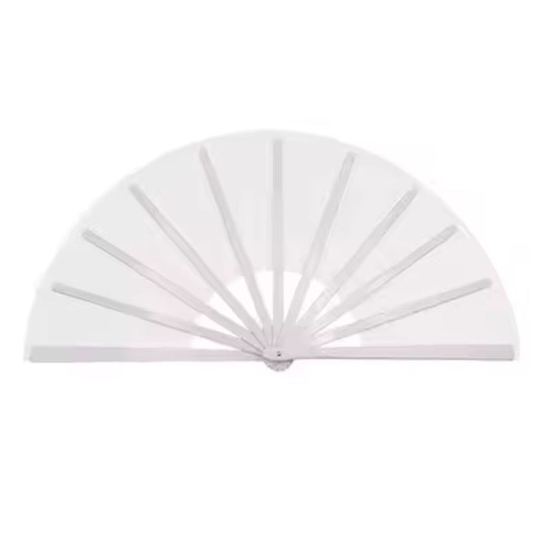 Sublimation Hand Clack Fan – DIY Printable Plastic Polyester Festival Fan, Personalized for Events & Gifts