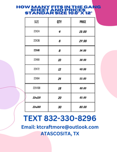 Upload Your Gang Sheet for Printing – Maximize Efficiency and Save Costs