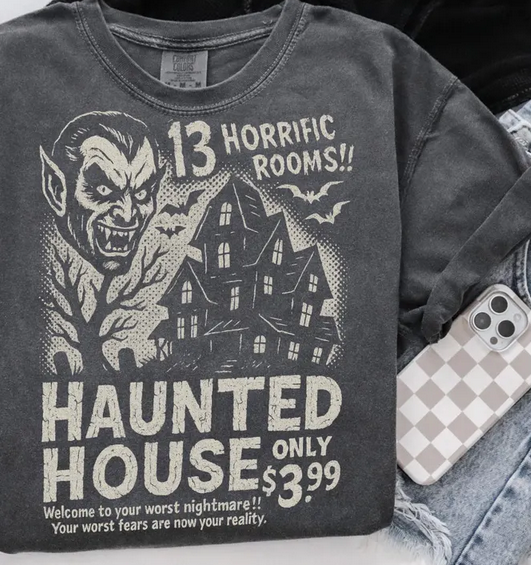 Halloween DTF Transfer – Scary Movie Inspired Ready-to-Press Design