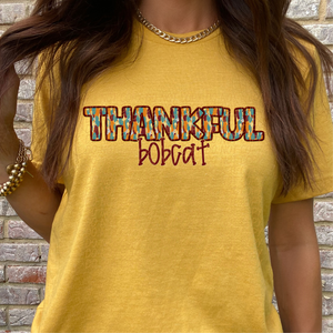 Thankful Bobcat DTF