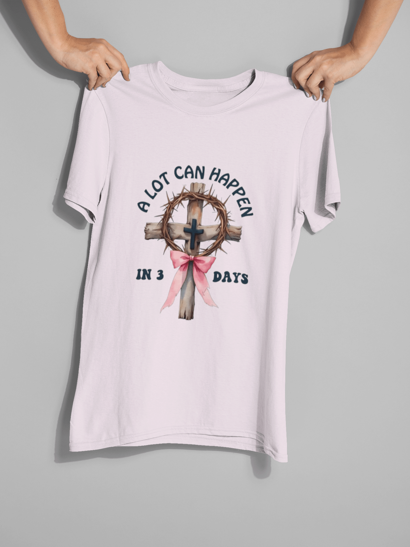 A Lot Can Happen in 3 Days DTF Transfer – Christian Easter Ready - to - Press Design (Copy) - KT SUBLIMATION, DTF AND MORE LLC